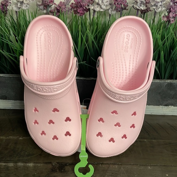 Disney Parks Pink Mickey Mouse Crocs NEW - Picture 3 of 3